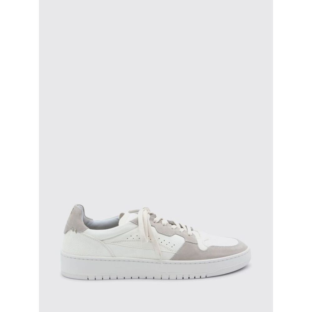 Eleventy Men Grained Leather Sneakers Eleventy
